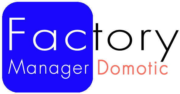 Factory Manager Logo Domotic