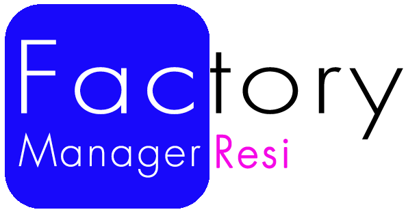 Factory Manager Logo Resi